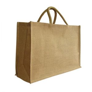 large jute shopping bag